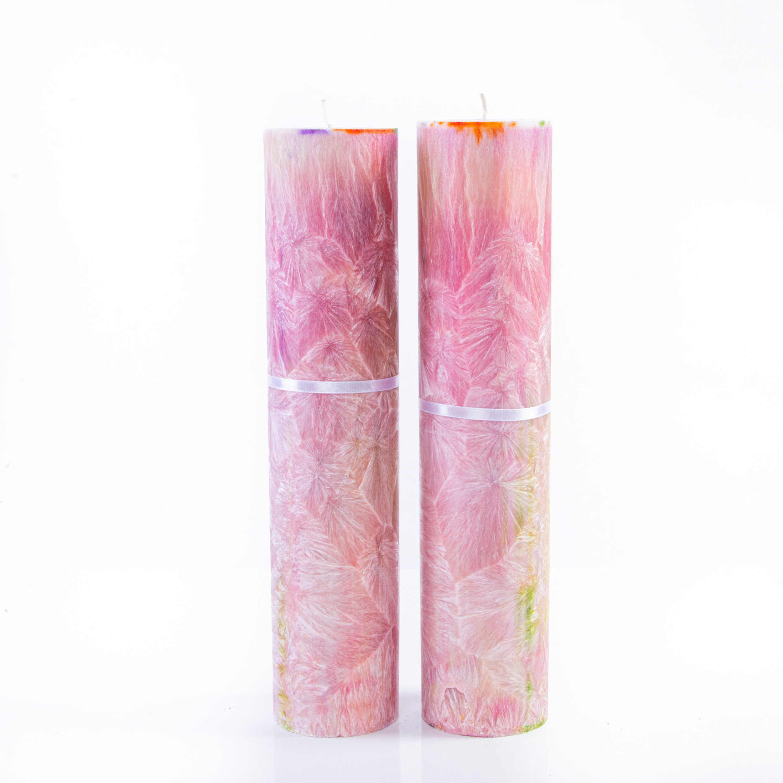 Energetická svíčka s křišťálem POSVÁTNÁ SEXUALITA 