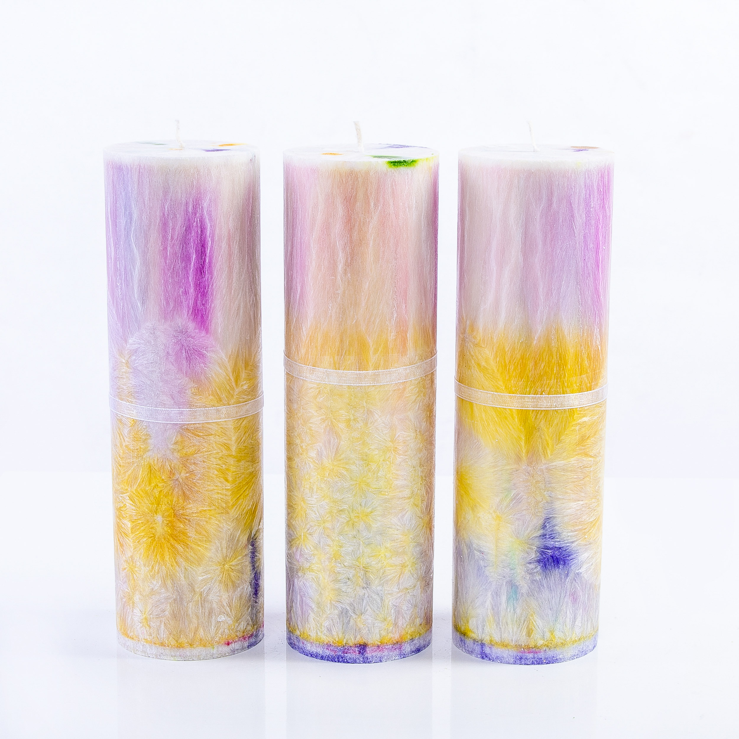 Energetická svíčka s křišťálem BOŽSKÁ TVOŘIVÁ SÍLA 