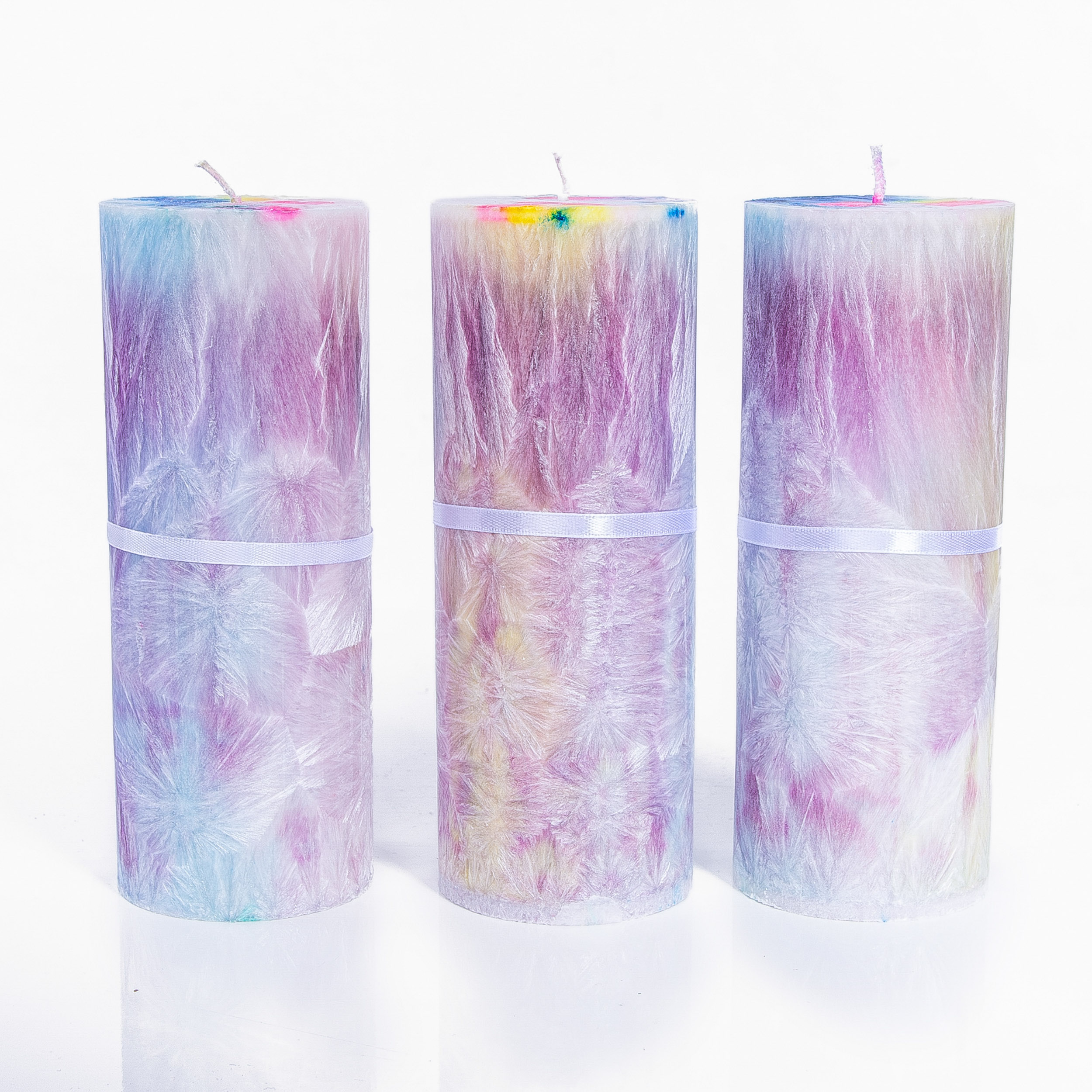 Energetická svíčka s křišťálem ROVNOVÁHA 