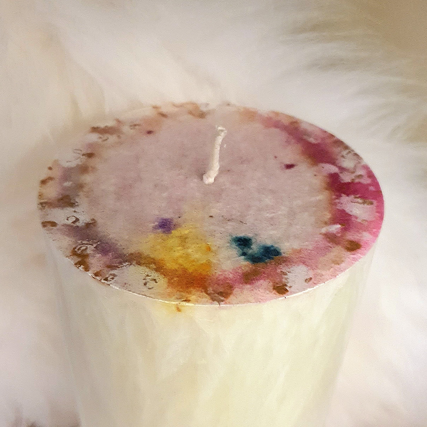 Energetická svíčka s křišťálem MAXI - PRVOTNÍ ESENCE