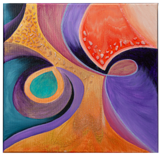 Energetický autorksý obraz POZEMSKÁ LÁSKA