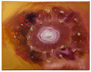 Energetický autorksý obraz MOUDROST ŽENY - PRODÁNO